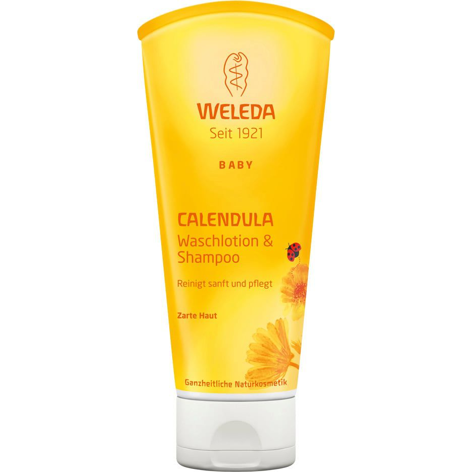 WELEDA Calendula gel de duș și șampon pentru bebeluși 200 ml