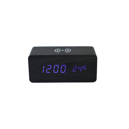 Incarcator Wireless cu Ceas Digital