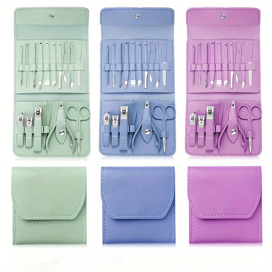 Set Profesional 16 Piese Îngrijire Unghii