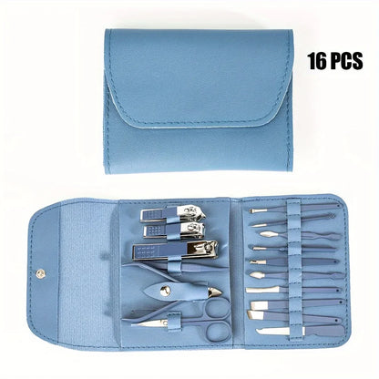 Set Profesional 16 Piese Îngrijire Unghii