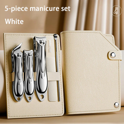 Set Manichiură 5 Piese - Kit Compact Îngrijire Unghii