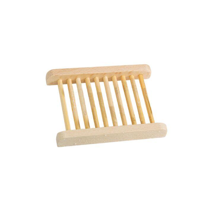 Set 4 Săpuniere din Bambus