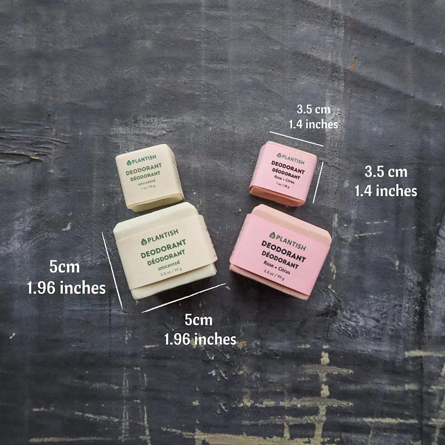 Deodorant Bar Zero Waste - Trandafir &amp; Citrice