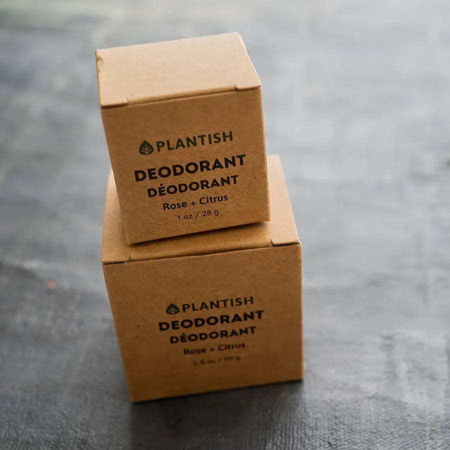 Deodorant Bar Zero Waste - Trandafir & Citrice